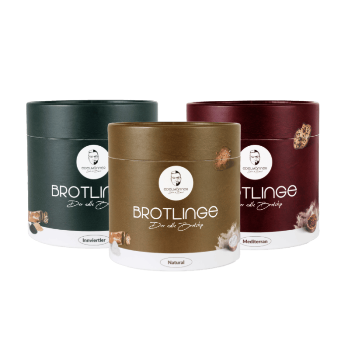 Brotlinge – 3er Probierpaket