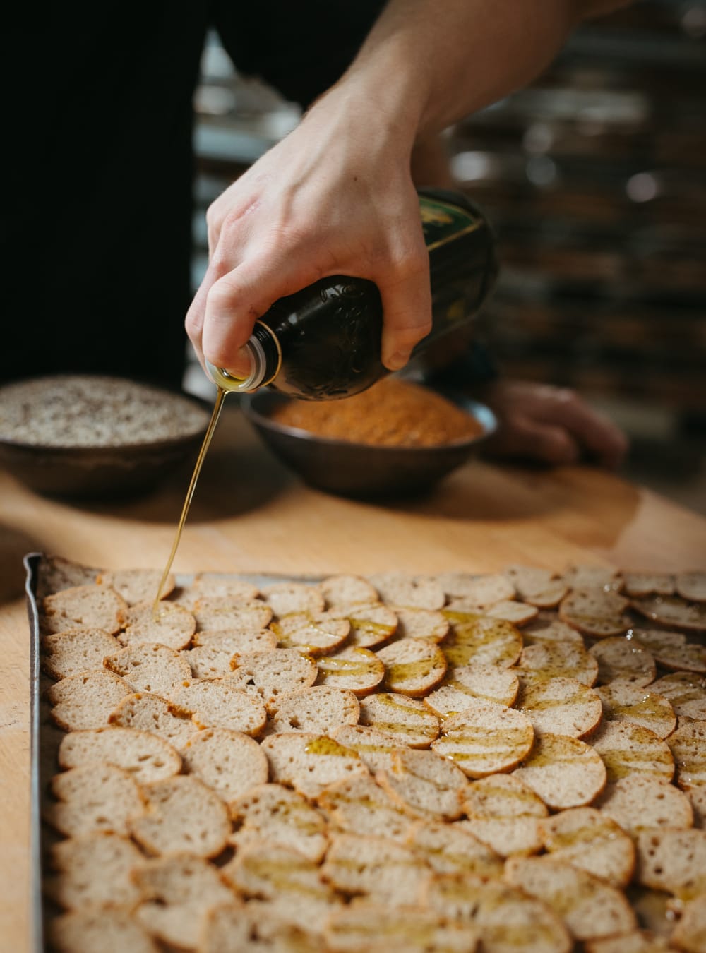 Edelmänner Natural Brotlinge Herstellung