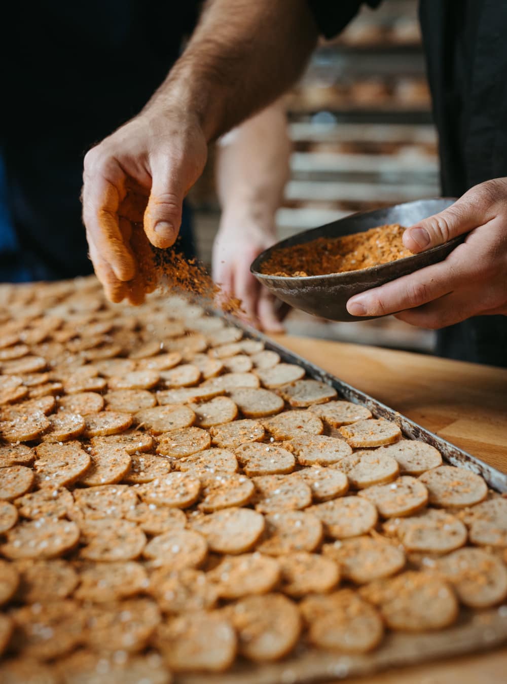 Edelmänner Mediterran Brotlinge Herstellung