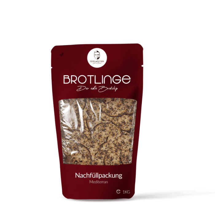 Brotlinge Mediterran Nachfüllpackung