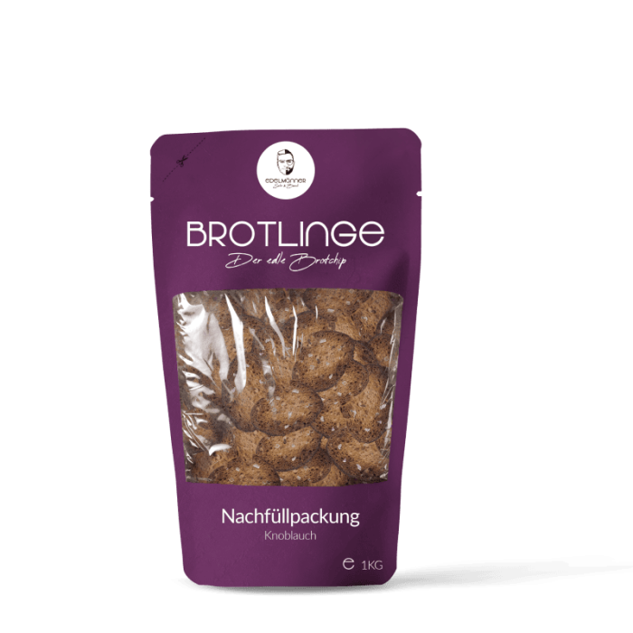 Brotlinge Knoblauch Nachfüllpackung