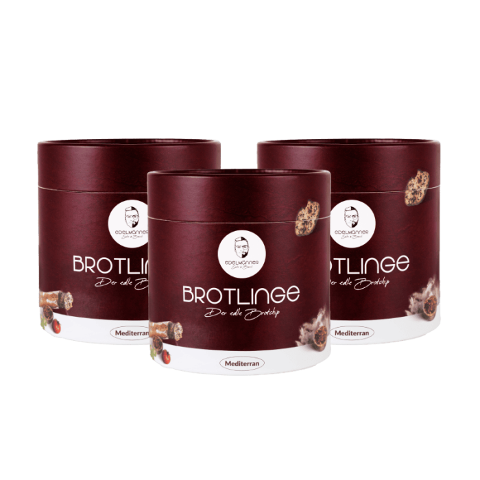 Brotlinge Mediterran – 3er Vorteilspaket